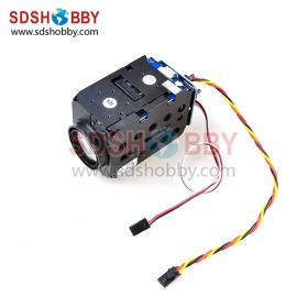 RC Aerial Photography FPV 1/4 Sony 700TVL HD 30X Zoom Adjustable Camera for Multicopter 1.2G/5.8G Telemetry