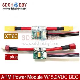 APM2.5 / APM2.52 /APM2.6 Power Module/ Current Module (APM Power Module) with 5.3VDC BEC