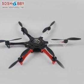 MH550B Hexacopter/ Six-axle Flyer RTF with Glass Fiber Mounting Board and Rack (Not Foldable)