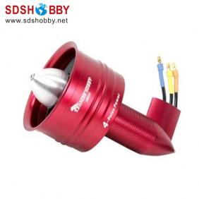 Leopard 4-Pole Electric Ducted Fan Combo Rotor=￠90mm/9S LiPo for EDF Airplane