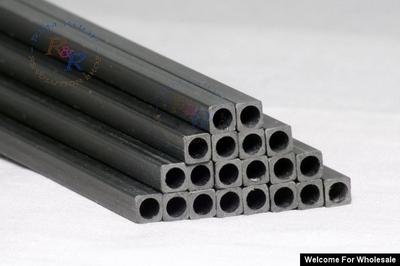 Carbon Fiber Square Tube 3.0mm x 3.0mm x 2.0mm X 1000mm