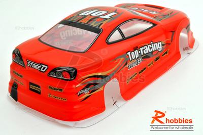 1/18 Hpr Racing Painted RC Car Body (Red)