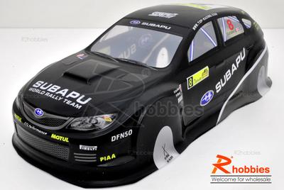 1/10 Subaru Impreza WRC PVC Analog Painted RC Hatchback Car Body