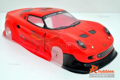 1/10 Lotus Exige S PVC Analog Painted Car Body