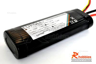 Eurgle 7.4v 2S1P 25C 4400mAh RC Car Performance Lithium Polymer Lipo Battery