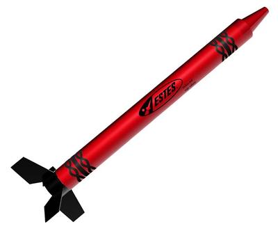 Estes Rocket Red Crayon Rocket RTF EST1102