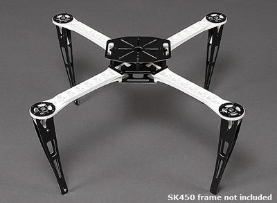 Extended Landing Skid Set for SK450 Quadcopter Frame