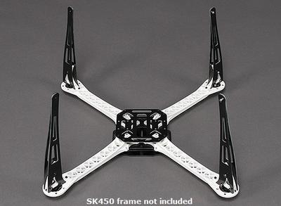 Extended Landing Skid Set for SK450 Quadcopter Frame