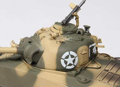 US-M4A3 Sherman Medium RC Tank RTR w/ Tx/Sound/Infrared (Desert)