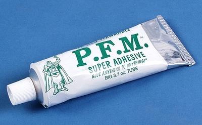 P.F.M Adhesive-Sealant, 3.7 oz.