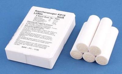 Small Smoke Cartridges, White, 5