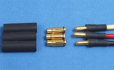 Pre-Connected 1.8mm 3 Motor Wire Connector Set