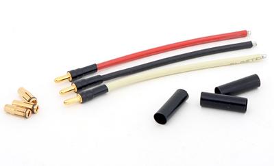 Pre-Connected 2.5mm 3 Motor Wire Connector Set