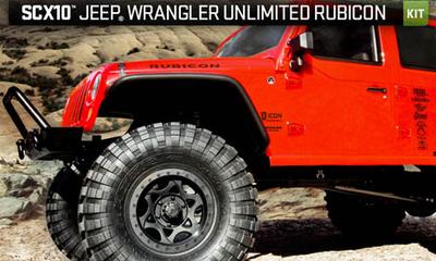 SCX10 Jeep Wrangler Kit