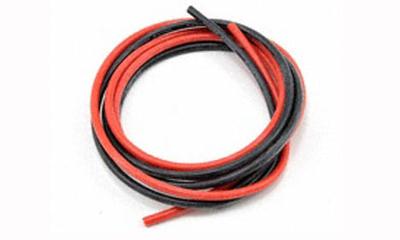 Novak 14awg Silicone Power Wire Set (Black/Red) (6')