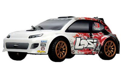 1/24 4WD Rally Race Car RTR Red Spatter