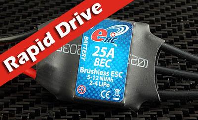 eRC "Rapid Drive" 25A Brushless ESC