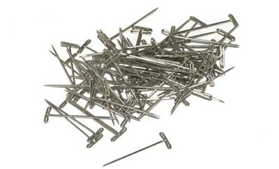 T-Pins Nickel Plated, 1-1/4" (100)