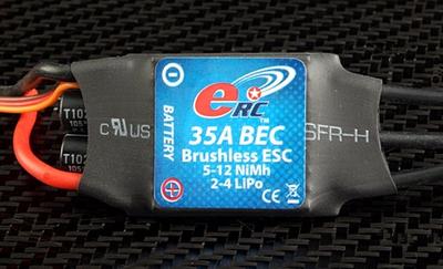 eRC 35A Brushless Programmable ESC w/BEC