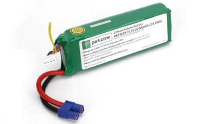 2200mAh 3S 11.1V 25C LiPo Battery w/ Deans