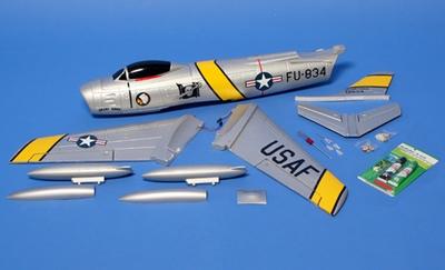 F-86 Sabre "Jolley Roger" EPO Jet AIRFRAME ONLY