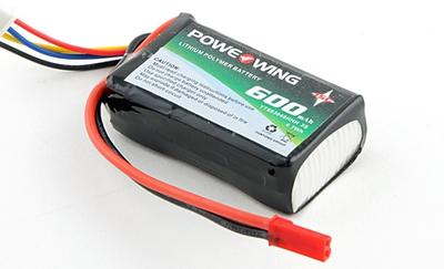 600mAh 3S 11.1V 15C LiPo Battery w/ JST