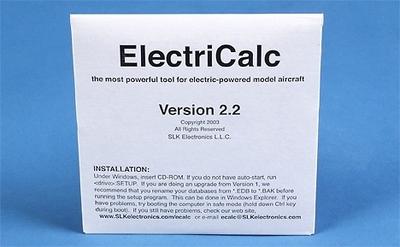 ElectriCalc Program, Version 2.2 for Windows