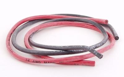 14 ga. Red &amp; Black Wire, 18" each
