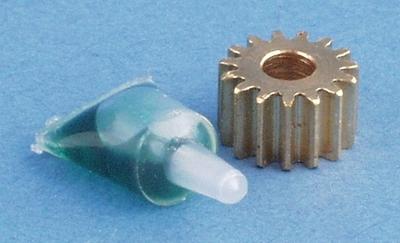15 Tooth Pinion (3.2mm hole) for SPEED 480 Gearbox, 3:1