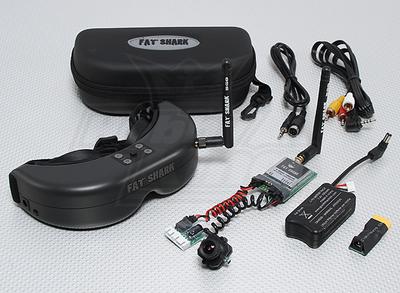 Fat Shark Predator RTF FPV Headset System w/Camera and 5.8G TX