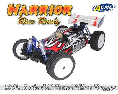 Warrior 1/8 Nitro Buggy - Standard Version With Remote Starter