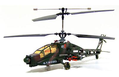 Apache AH-64 Feral-Beast 4ch RC Helicopter with 2.4GHz Remote Control