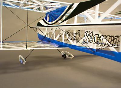 HobbyKing Dual Storm F3P Ultralite EPS Indoor 3D Biplane w/Motor 850mm (KIT)