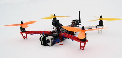 FLYCAT 4-axial  DIY Frame W/Gopro Gimbal (Camera Mount)