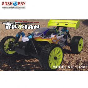 HSP 1/16th Scale Brushed RC Electric Off-Road Buggy RTR (Model NO.:94185) with 2.4G Radio, RC380 Motor, 7.2V 1100mAh Battery