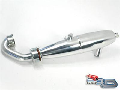 RD Logics one piece rear exhaust pipe set for HPI Savage 25 and UP RDL62815