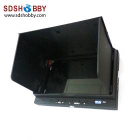 7in FPV Monitor/ Displayer Built-in 32CH 5.8G Diversity Dual Receiver with Folding Sunshade Sky-702