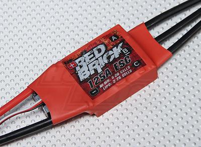 HobbyKing Red Brick 125A ESC (Opto)