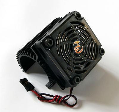 D35 x L55 Heat Sink W/Cooling Fan System for 1:8 Car Motors