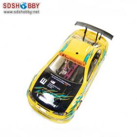HSP 1/10th Scale Brushless Electric On-Road Drifting Car RTR (Model NO.: 94123PRO) with 2.4G Radio, 3300KV Motor, 7.2V 1800mah Battery