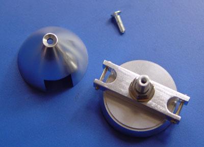 D38xH35mm/ 2.4mm Shaft Aluminum Folding Prop Spinner for Electric Motor