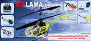 E-Sky V3 LAMA Co-axial EP Helicopter RTF 35Mhz