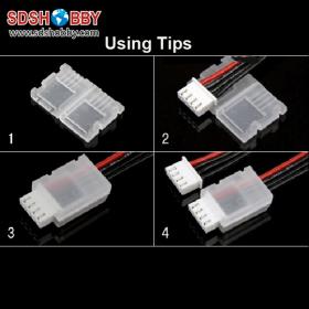 10pcs* 2-6S AB clip LiPo Battery / Blancing Head Protector for RC Airplane