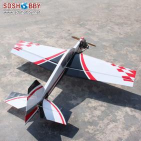 New 65in Yak54 20cc Profile ARF RC Model Gasoline Airplane/Petrol Airplane White & Red & Gray Color