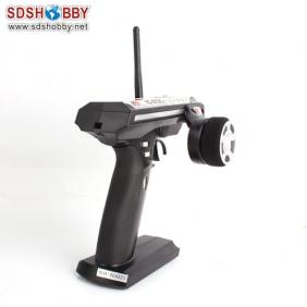 NEW 2.4G 3 Channels Pistol Type Radio Set FS-GT3C with Transmitter and Receiver for RC Boat and Car