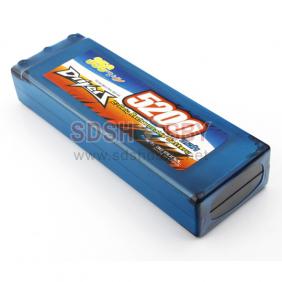 Max Force 2-Cell/ 2S 7.4V 5200mAh 35C Lipo Battery for Cars