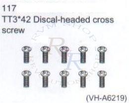 TPF3*30 Flat-headed cross screw (VH-A6051)