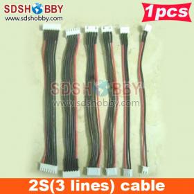 2S 15cm LiPo Battery Extension Line/Wire/Connector with Balance Charger Plug/22AWG Line *1pcs