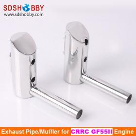 Exhaust Pipe for CRRC GF55II/ 55CC Engines