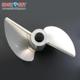 1PC* 2 Blades 40mm CNC Aluminum Alloy Positive/ Reverse Propeller for RC Boat with Pitch 1.9mm, Aperture 4.76mm